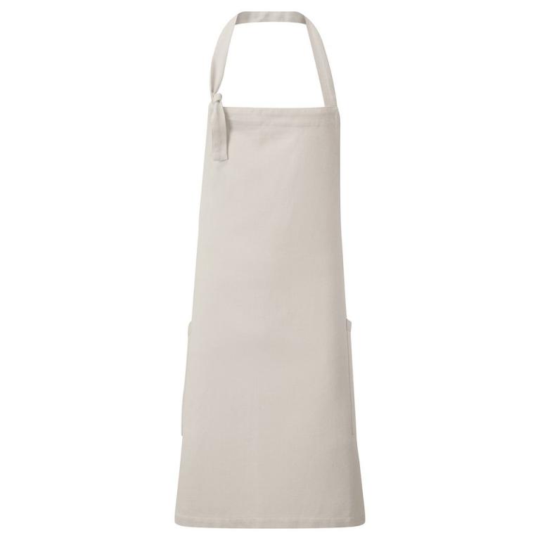 Regenerate sustainable bib apron Natural