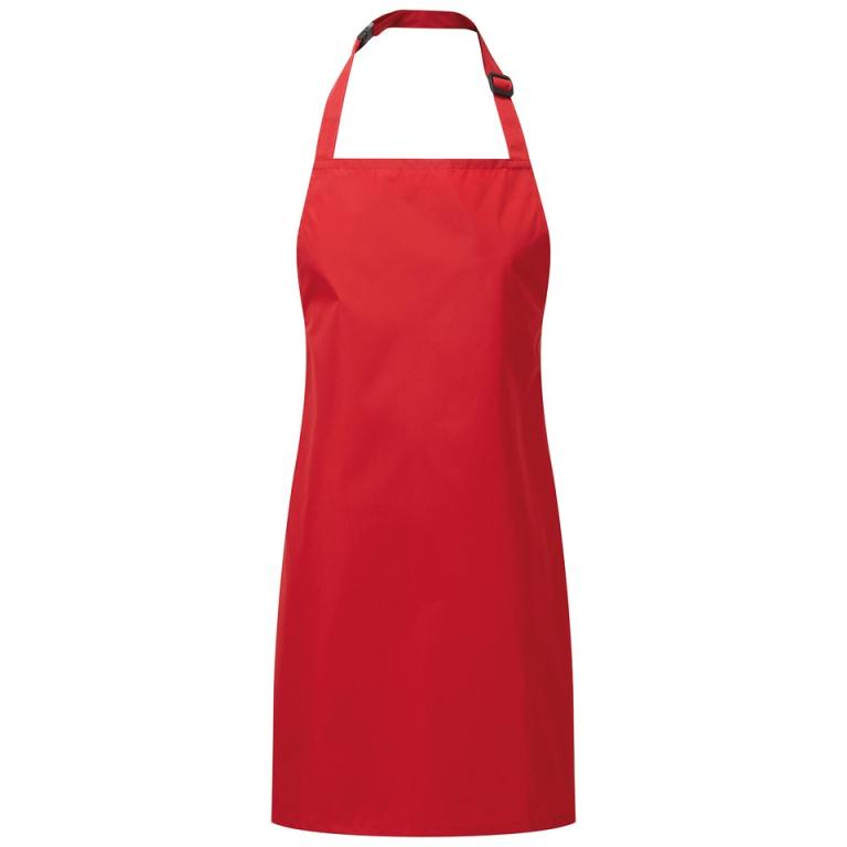 Kids waterproof apron Red