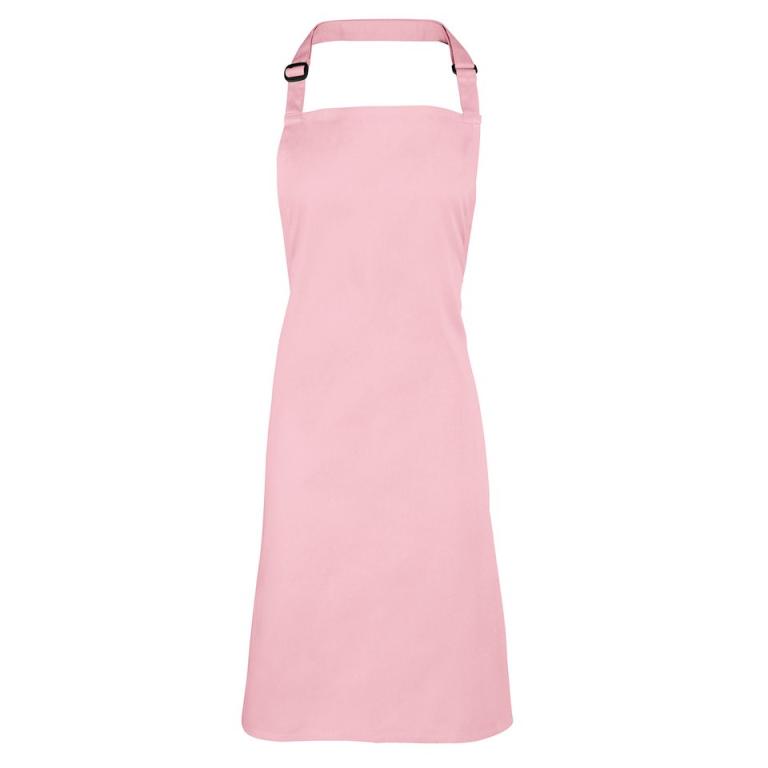 Colours bib apron Pink