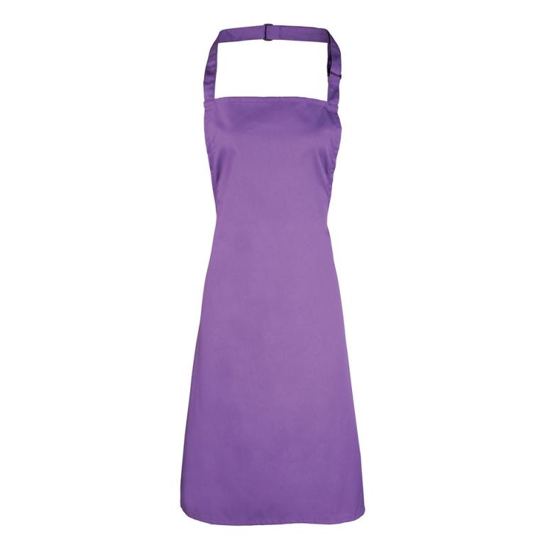 Colours bib apron Rich Violet