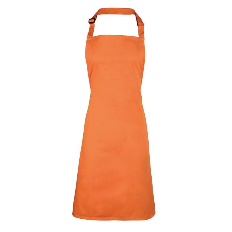 Colours bib apron Terracotta