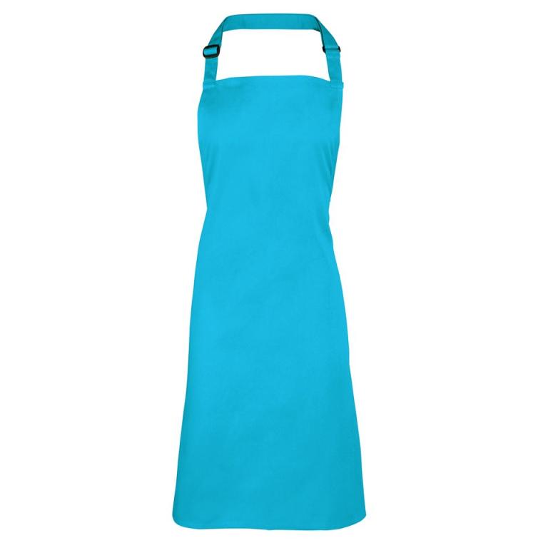 Colours bib apron Turquoise