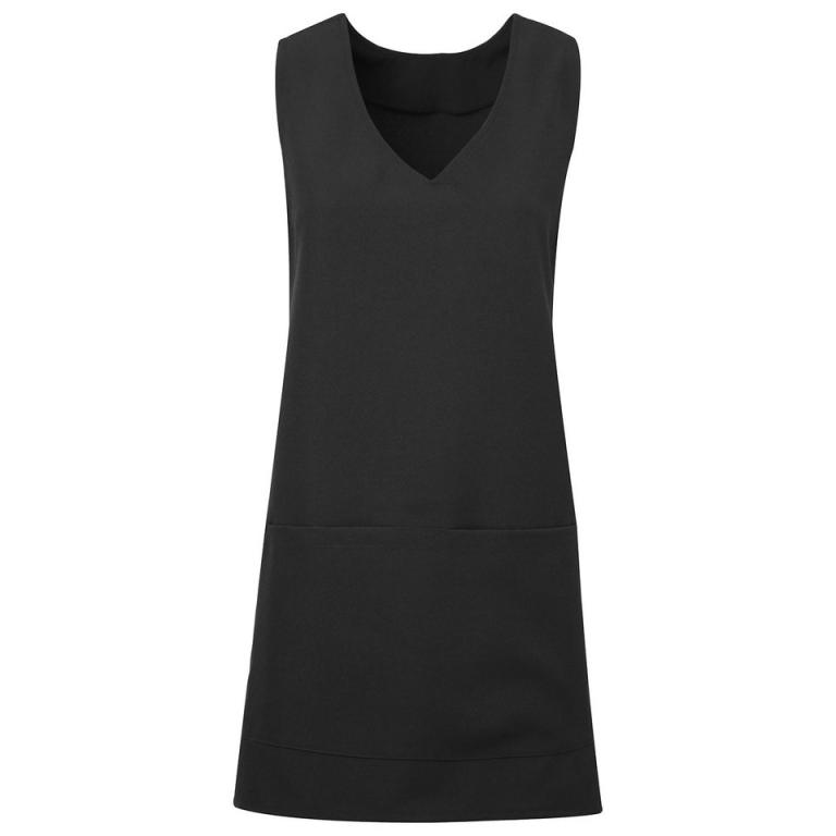 Wrap-around tunic Black