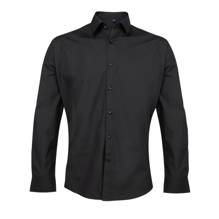 Supreme poplin long sleeve shirt Black