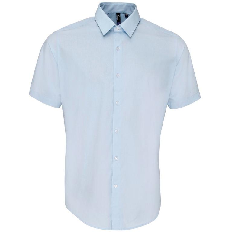 Supreme poplin short sleeve shirt Light Blue