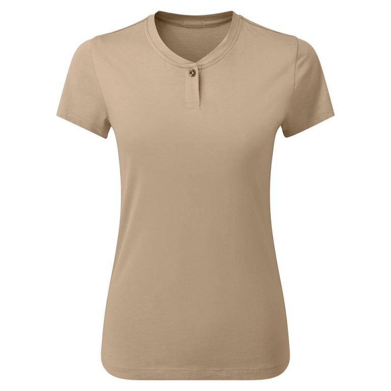 Women's 'Comis' sustainable tee Khaki