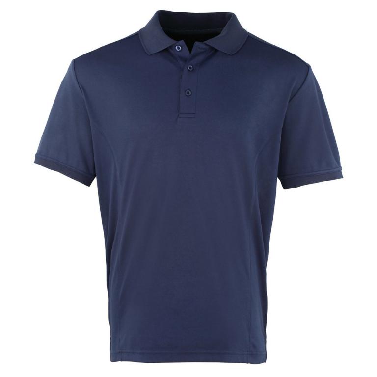 Coolchecker® piqué polo Navy