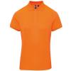 Women's Coolchecker® piqué polo Neon Orange