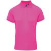 Women's Coolchecker® piqué polo Neon Pink