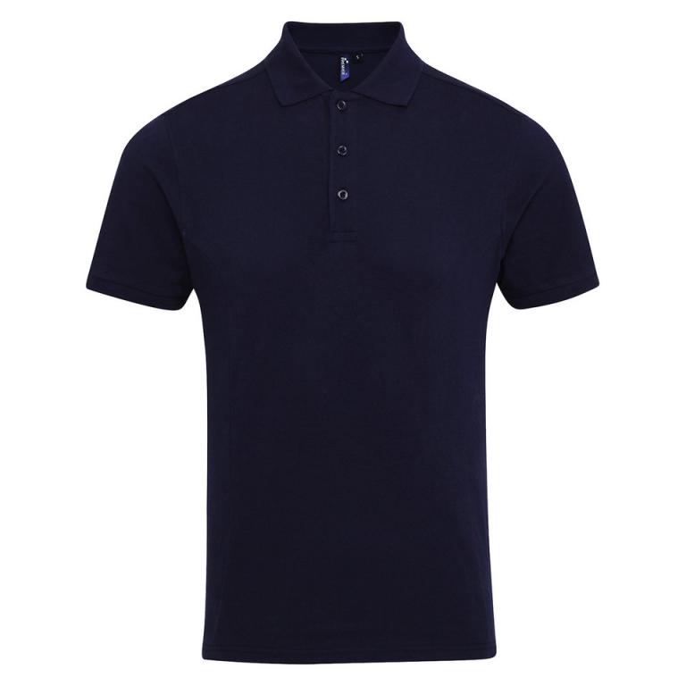 Coolchecker® plus piqué polo with CoolPlus® Navy