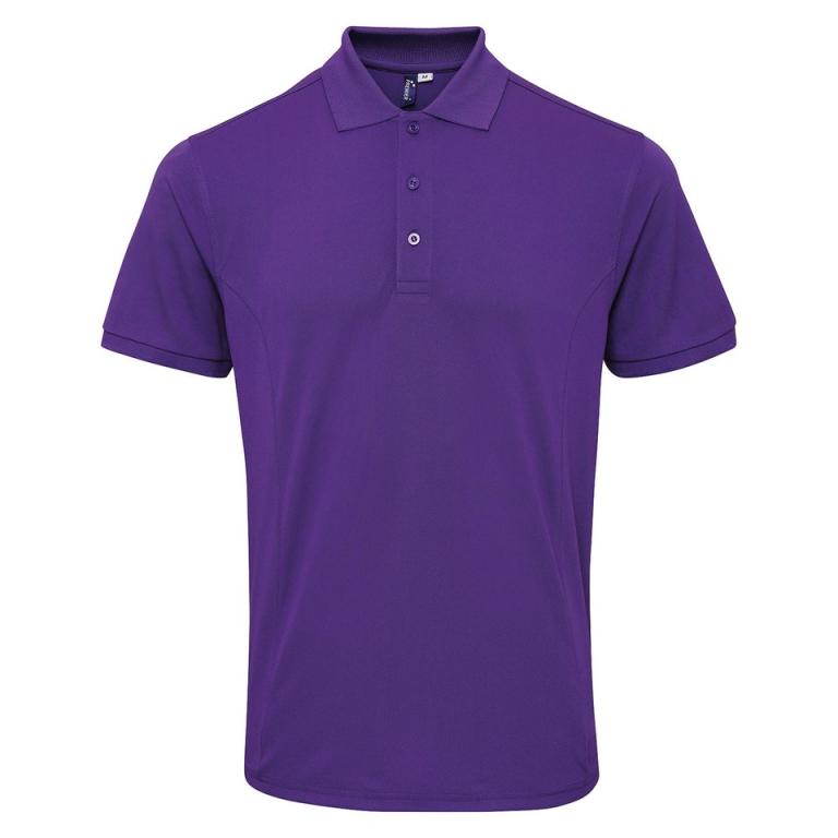 Coolchecker® plus piqué polo with CoolPlus® Purple