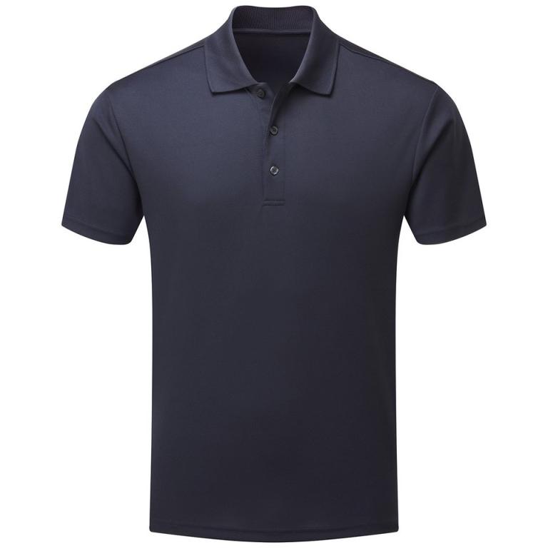 Men's spun dyed sustainable polo shirt French Navy