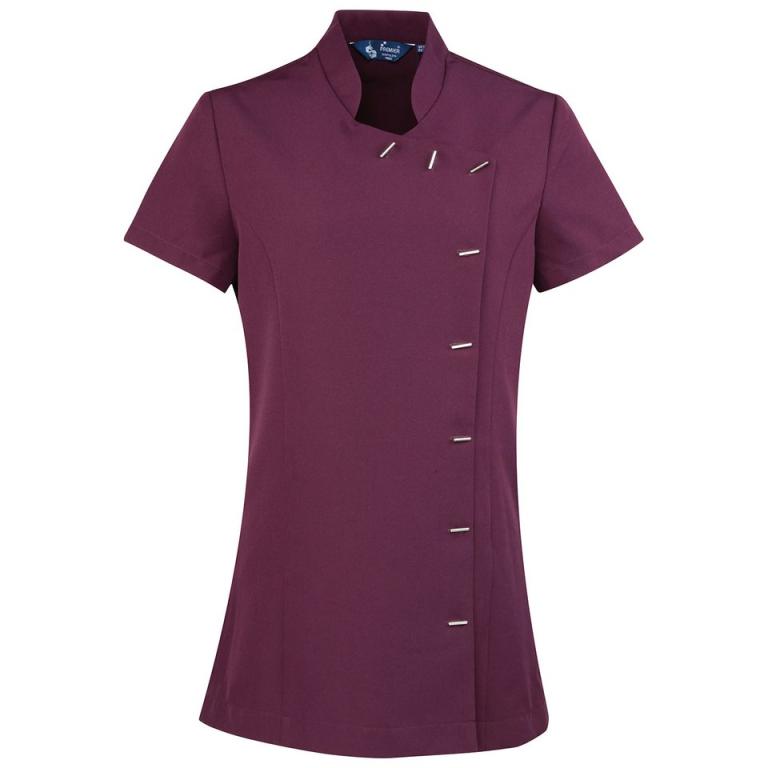 Orchid beauty and spa tunic Aubergine