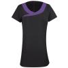 Ivy beauty and spa tunic Black/Purple