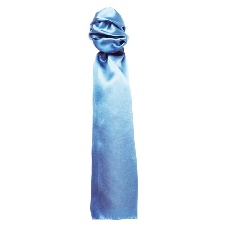 Scarf - plain Mid Blue