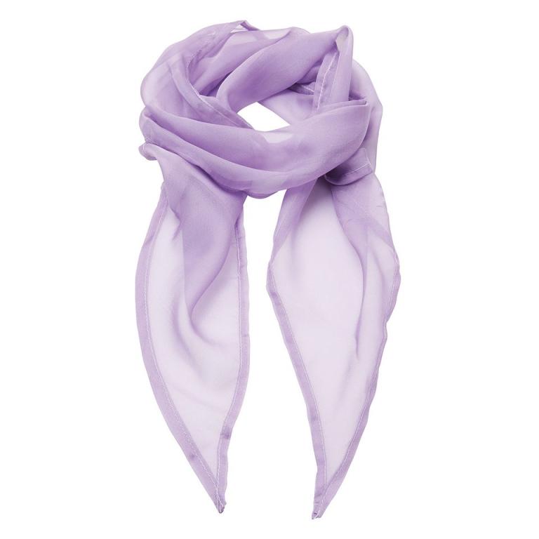 'Colours' Chiffon scarf Lilac