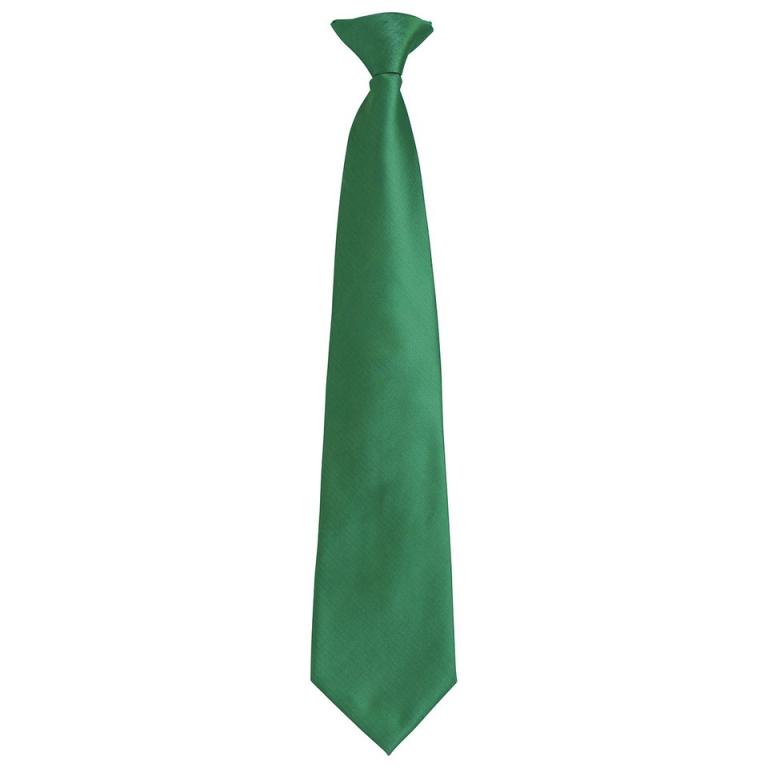 'Colours Originals' fashion clip tie Emerald