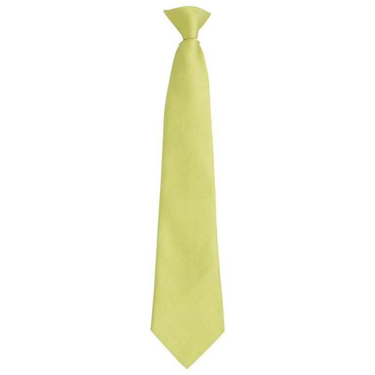 'Colours Originals' fashion clip tie Lime