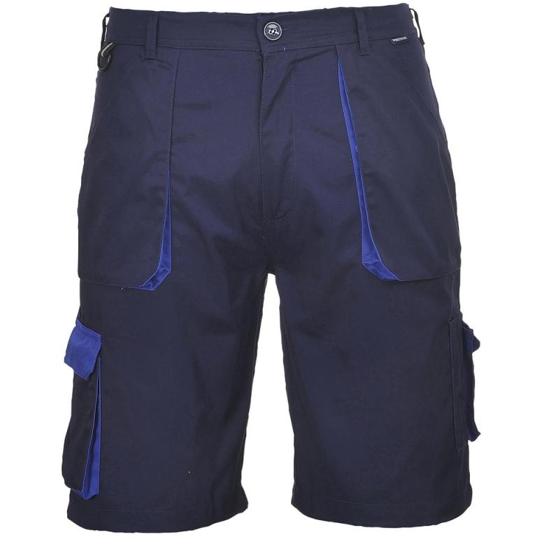 Portwest Texo contrast shorts (TX14) Navy/Royal