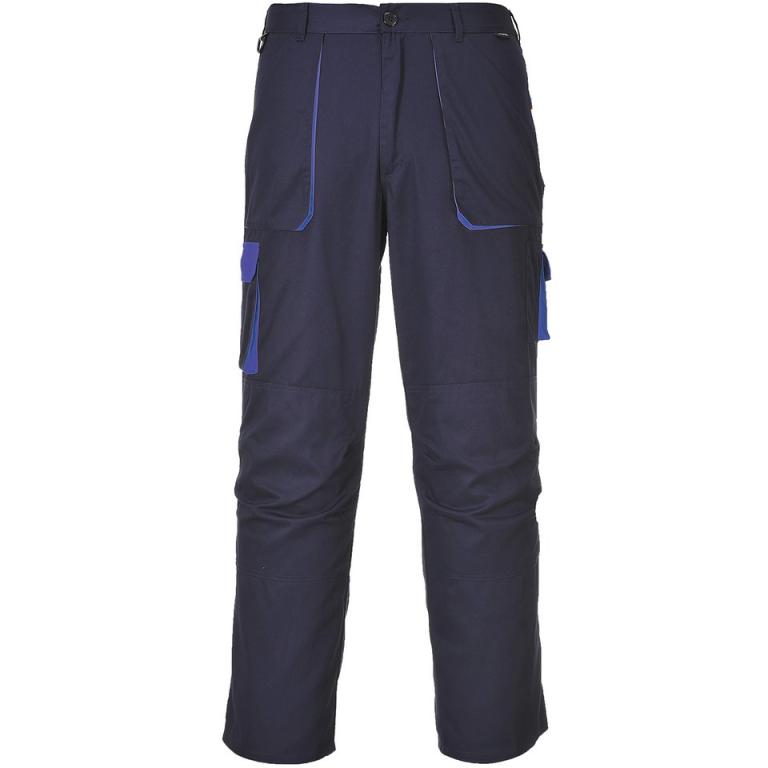 Portwest Texo contrast trousers (TX11) Navy/Royal