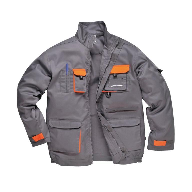 Portwest Texo contrast jacket (TX10) Grey/Orange