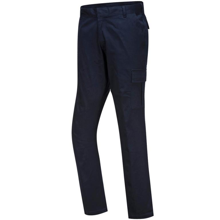 Stretch slim combat trousers (S231) Dark Navy