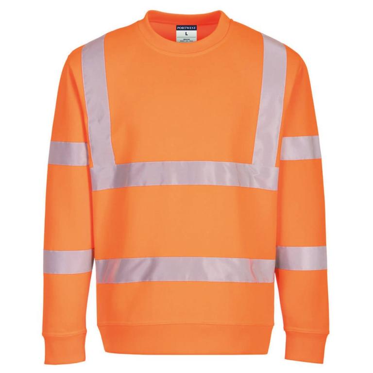 Eco Hi-vis sweatshirt (EC13) Orange