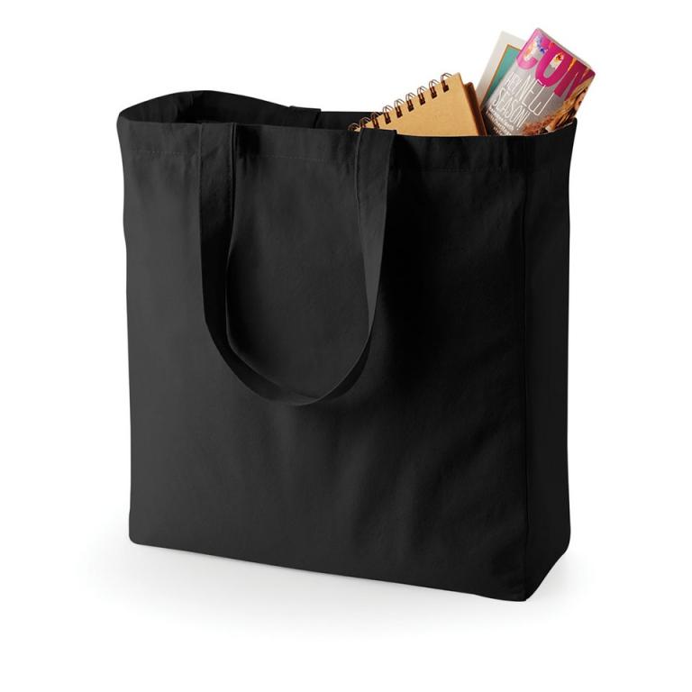 Canvas classic shopper Black