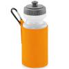 Water bottle and holder Orange