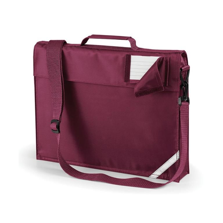 Junior book bag with strap Burgundy