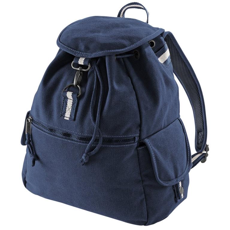 Vintage canvas backpack Vintage Oxford Navy