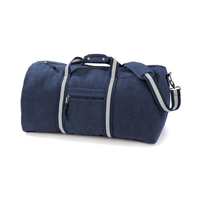 Vintage canvas holdall Vintage Oxford Navy