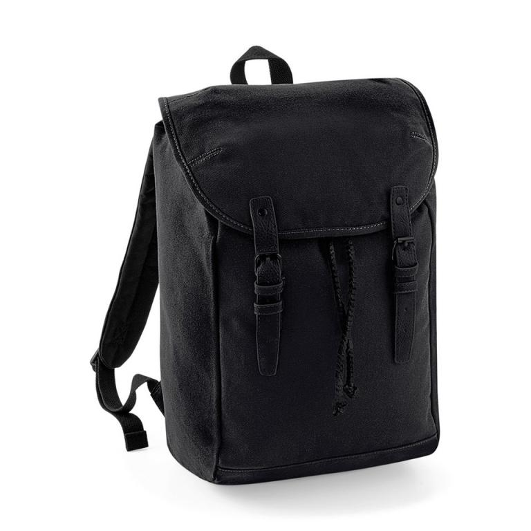 Vintage rucksack Black/Black