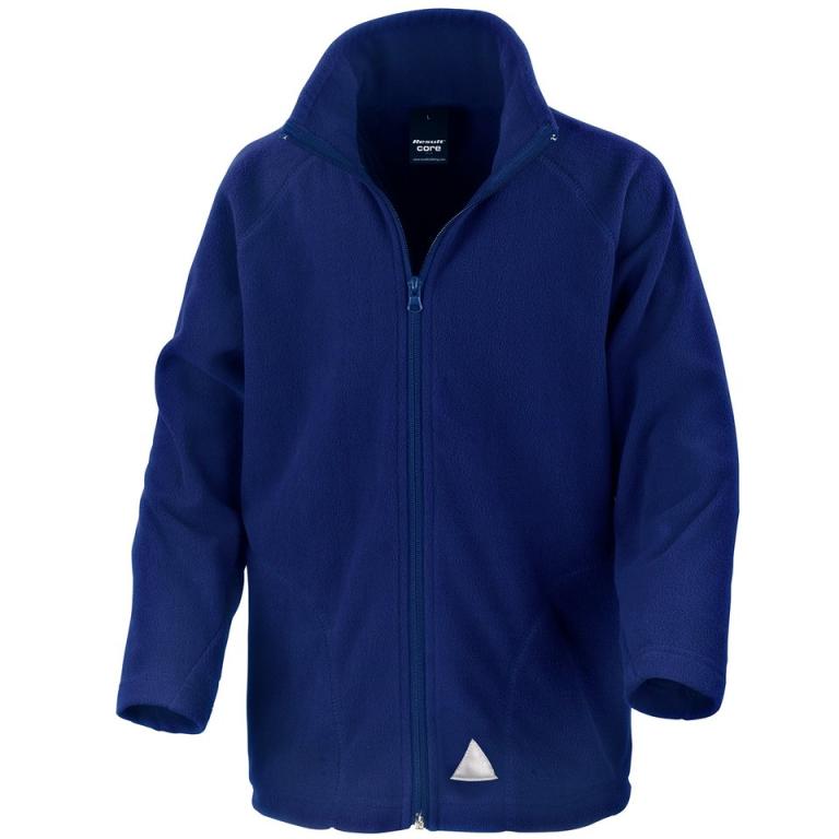 Core junior microfleece jacket Royal