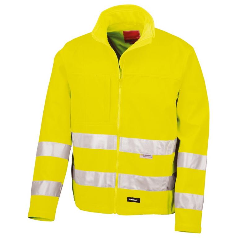 High-viz softshell jacket Fluorescent Yellow