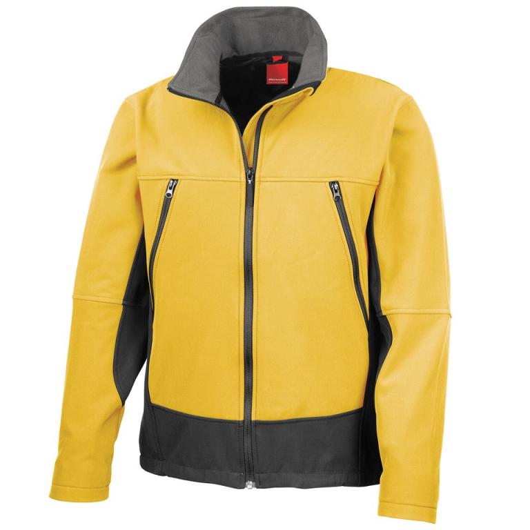 Softshell activity jacket Sport Yellow/Black