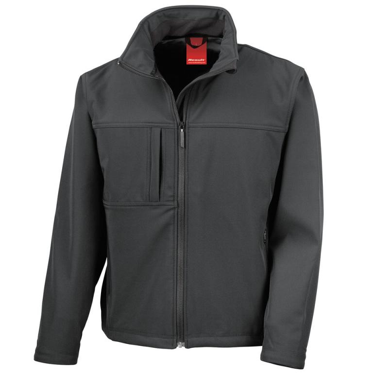 Classic softshell jacket Black