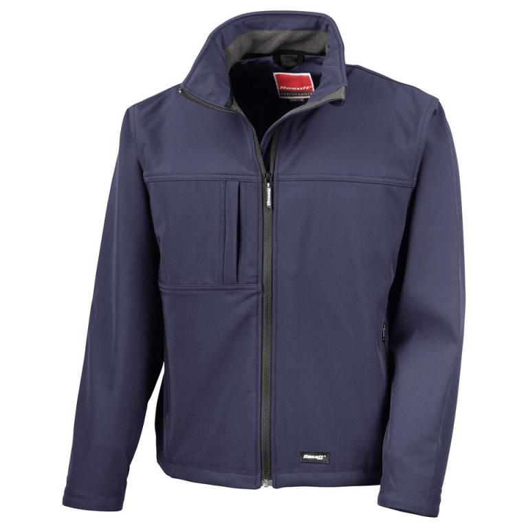 Classic softshell jacket Navy