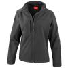 Women's classic softshell jacket Black