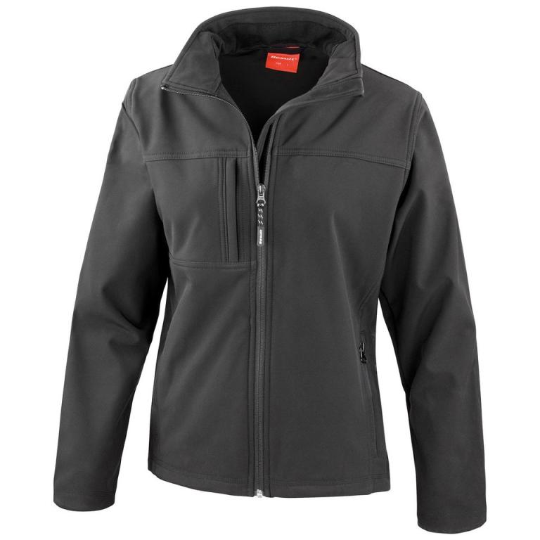 Women's classic softshell jacket Black