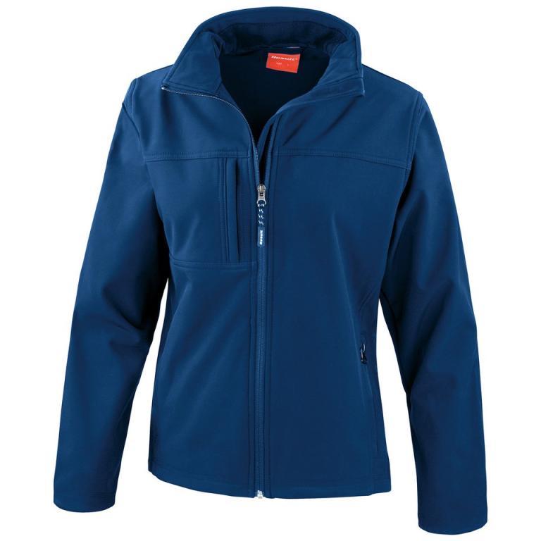 Women's classic softshell jacket Navy