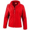 Women's classic softshell jacket Red