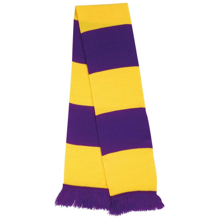 Team scarf Purple/Yellow