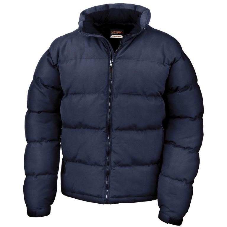 Holkham down-feel jacket Navy