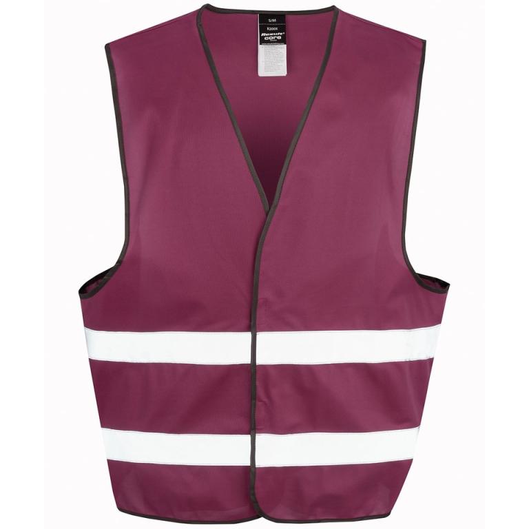 Core hi-vis vest Burgundy