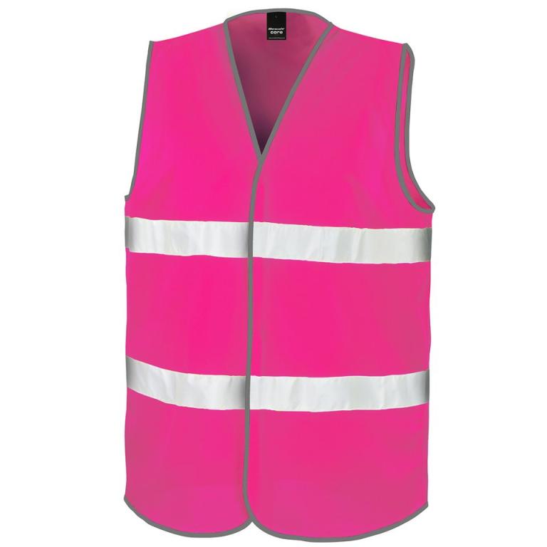 Core hi-vis vest Fluorescent Pink