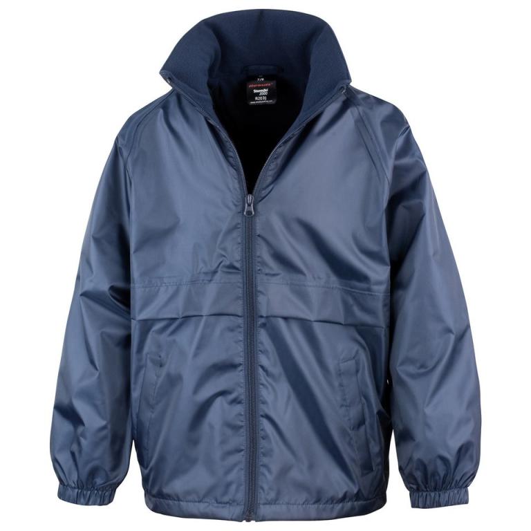 Core junior microfleece lined jacket Navy