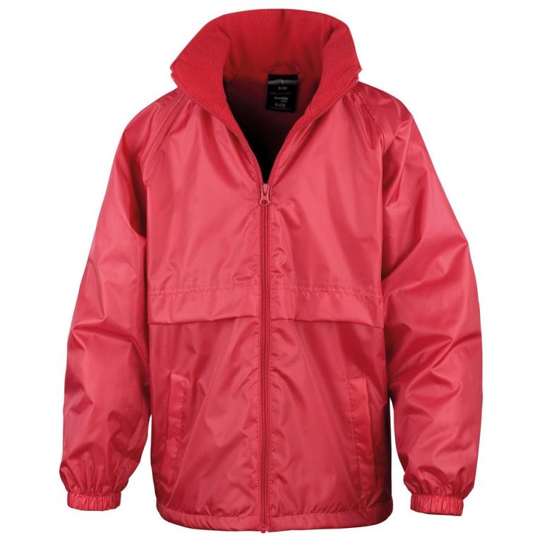 Core junior microfleece lined jacket Red