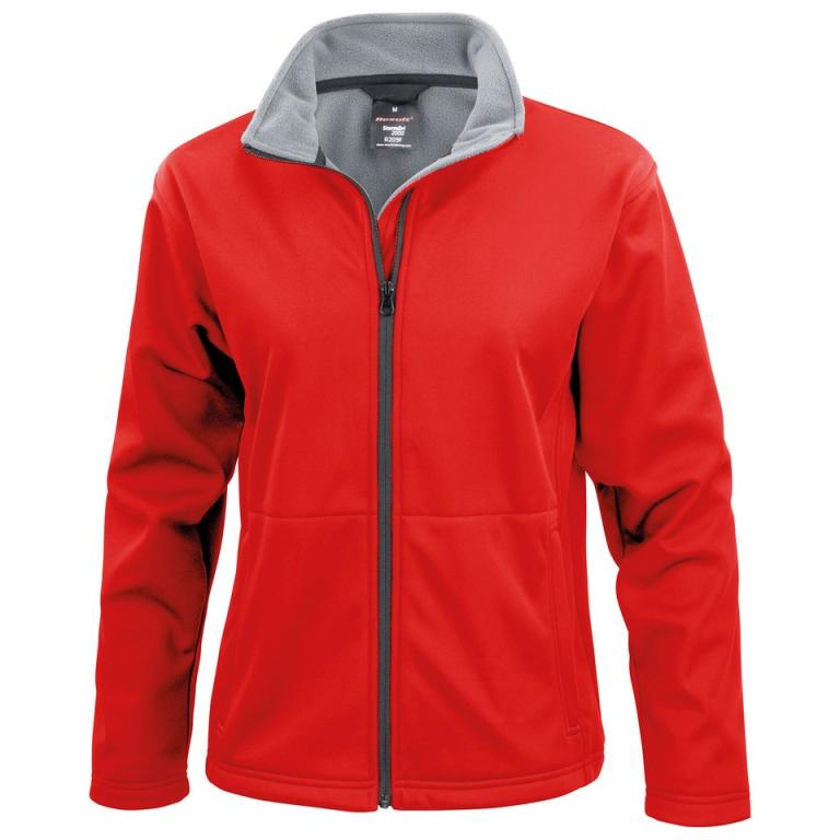 Women's Core softshell jacket Red