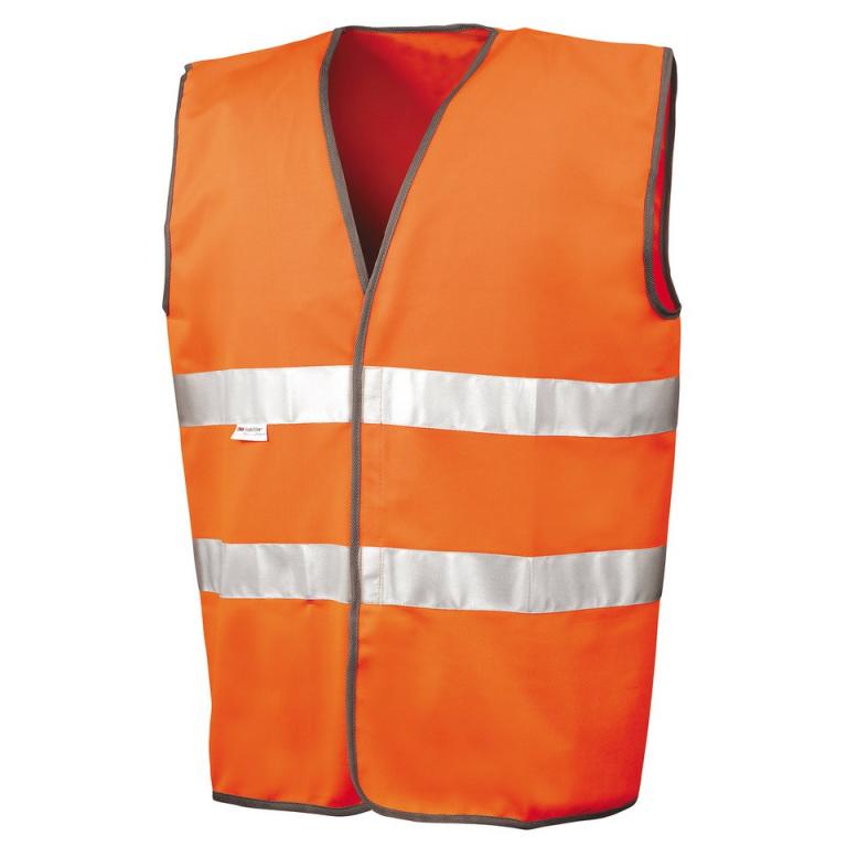 Motorist safety vest Fluorescent Orange